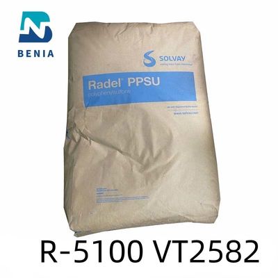 Solvay PPSU Radel r-5100 van de de Harstechniek van VT2582 Polyphenylsulfone Plastic Ondoorzichtig Al Kleur