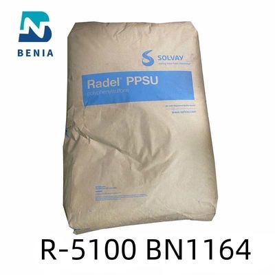 Solvay PPSU Radel r-5100 van de de Harstechniek van BN1164 Polyphenylsulfone Plastic Ondoorzichtig Al Kleur