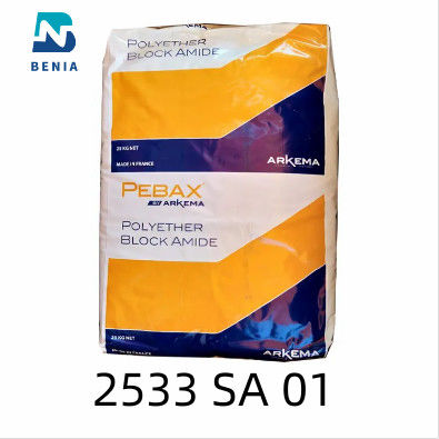 Arkema Pebax 2533 SA 01 de Thermoplastische Maagdelijke Korrel van Elastomeer Medische Toepassingen Al Kleur