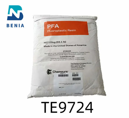 Dupont PFA TE9724 PFA Perfluoroalkoxy virgin type voor film COA-certificaat