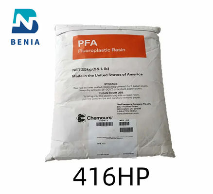 Dupont PFA 416HP Perfluoroalkoxy PFA Virgin Pellet Powder voor coating