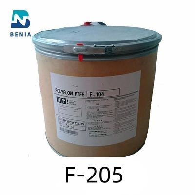 DAIKIN PTFE POLYFLON F-205 Polytetrafluoroethyleen PTFE maagdelijk pelletpoeder in voorraad Alle kleuren