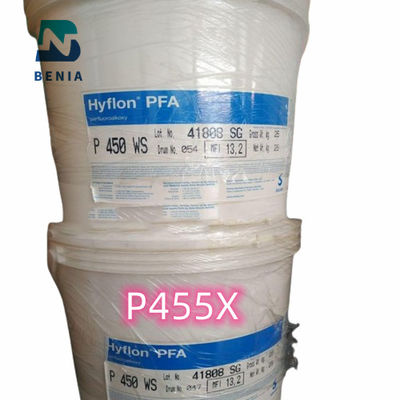 Solvay PFA Hyflon P455X Perfluorpolymeren PFA Virgin Pellet/poeder IN stock